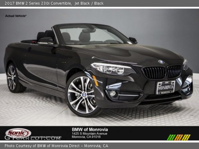 2017 BMW 2 Series 230i Convertible in Jet Black
