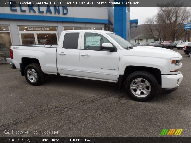 2017 Chevrolet Silverado 1500 LT Double Cab 4x4 in Summit White