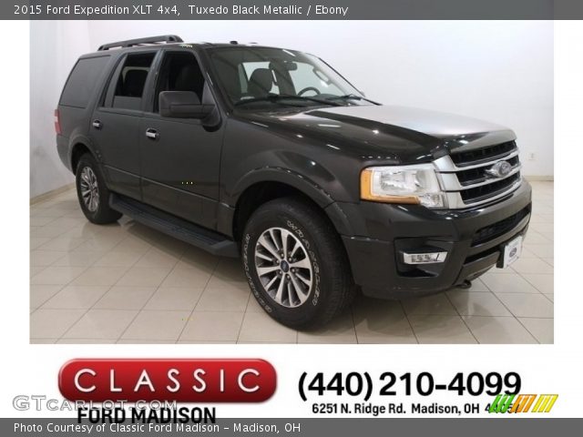2015 Ford Expedition XLT 4x4 in Tuxedo Black Metallic