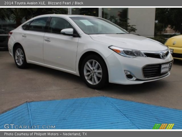 2014 Toyota Avalon XLE in Blizzard Pearl