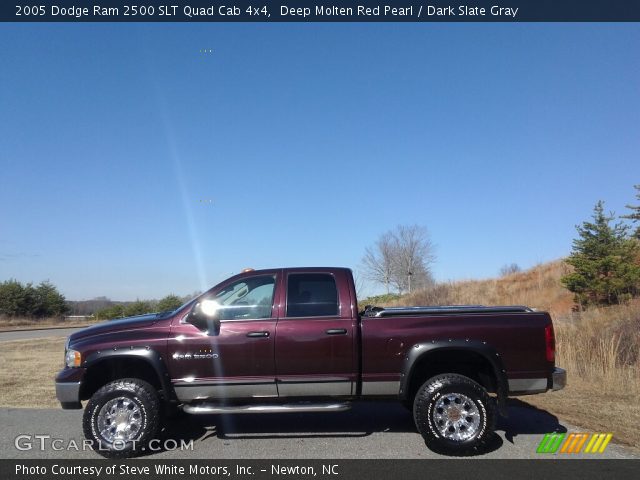 2005 Dodge Ram 2500 SLT Quad Cab 4x4 in Deep Molten Red Pearl