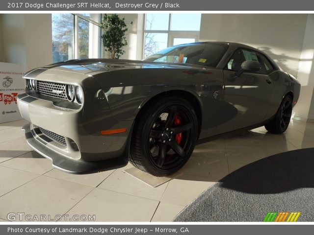 2017 Dodge Challenger SRT Hellcat in Destroyer Grey