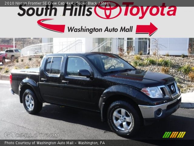 2010 Nissan Frontier SE Crew Cab 4x4 in Super Black
