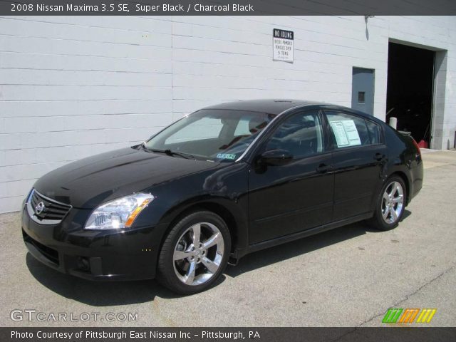 2008 Nissan Maxima 3.5 SE in Super Black