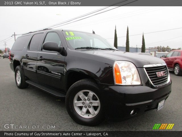 2013 GMC Yukon XL SLT in Onyx Black