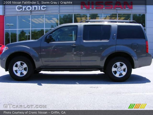 2008 Nissan Pathfinder S in Storm Gray