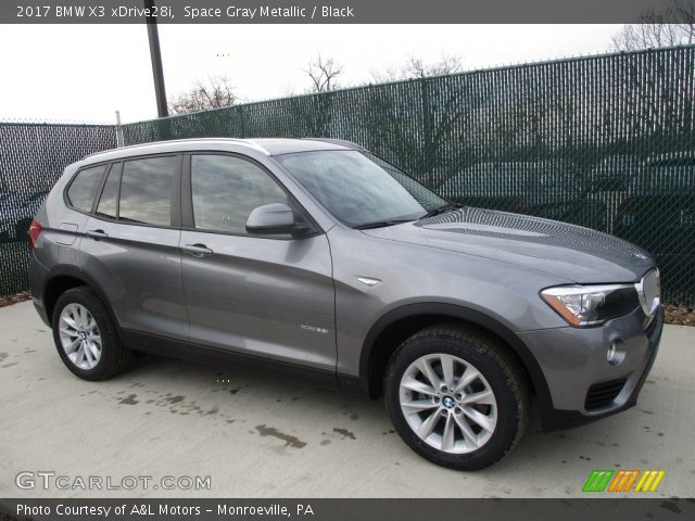 2017 BMW X3 xDrive28i in Space Gray Metallic