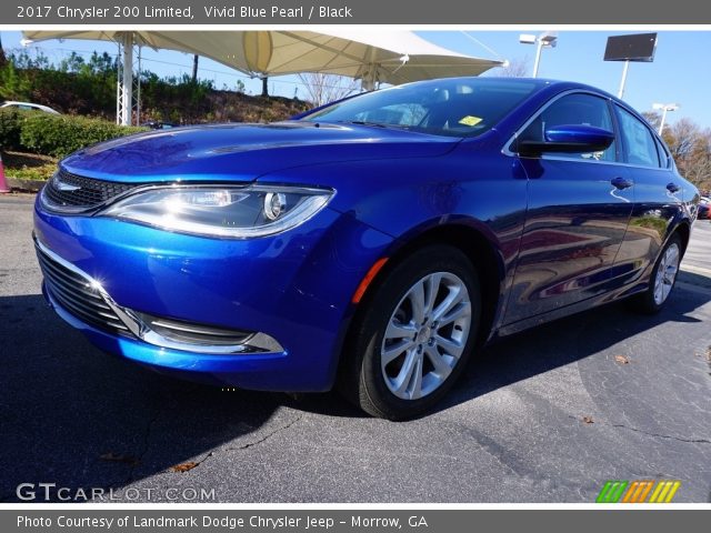 2017 Chrysler 200 Limited in Vivid Blue Pearl
