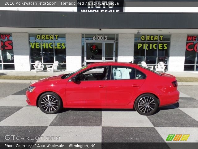 2016 Volkswagen Jetta Sport in Tornado Red