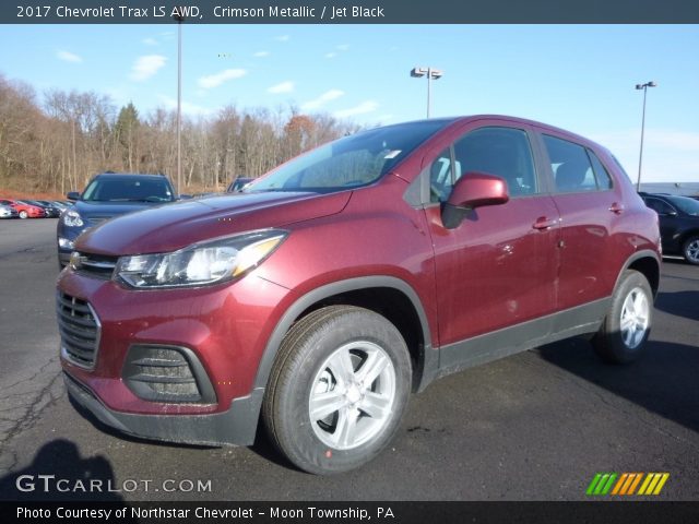 2017 Chevrolet Trax LS AWD in Crimson Metallic