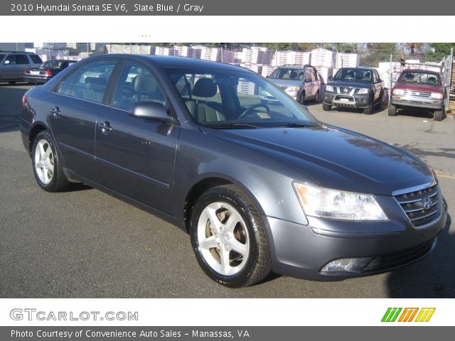 2010 Hyundai Sonata SE V6 in Slate Blue