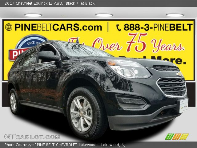 2017 Chevrolet Equinox LS AWD in Black