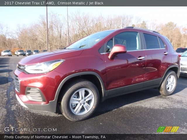 2017 Chevrolet Trax LT AWD in Crimson Metallic