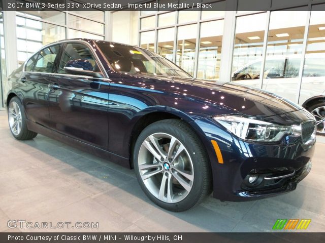 2017 BMW 3 Series 330i xDrive Sedan in Imperial Blue Metallic