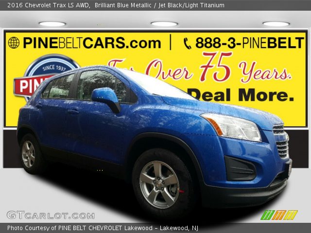 2016 Chevrolet Trax LS AWD in Brilliant Blue Metallic