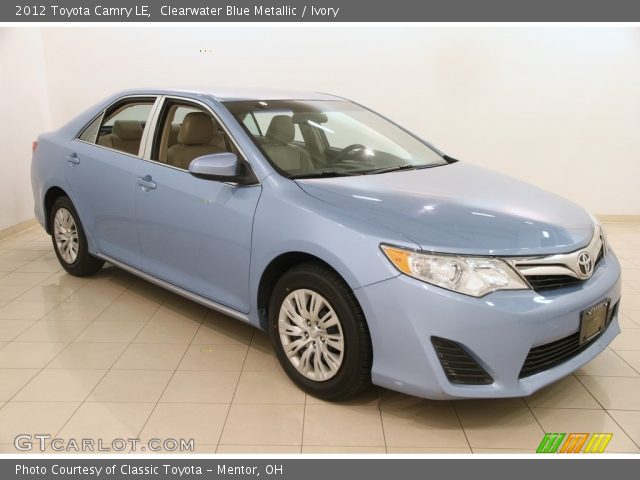 2012 Toyota Camry LE in Clearwater Blue Metallic