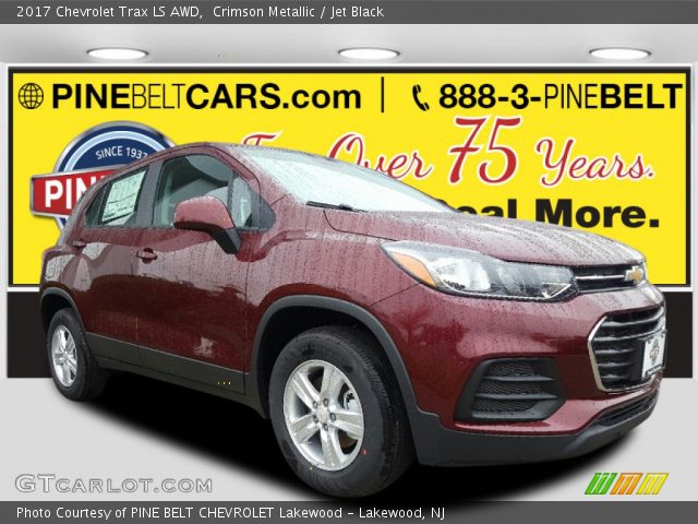 2017 Chevrolet Trax LS AWD in Crimson Metallic