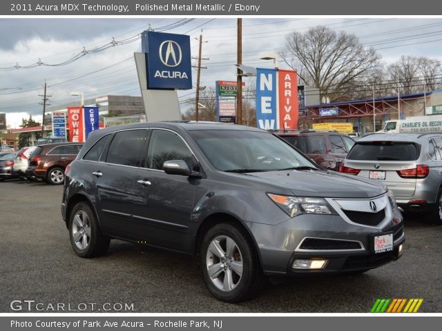 2011 Acura MDX Technology in Polished Metal Metallic