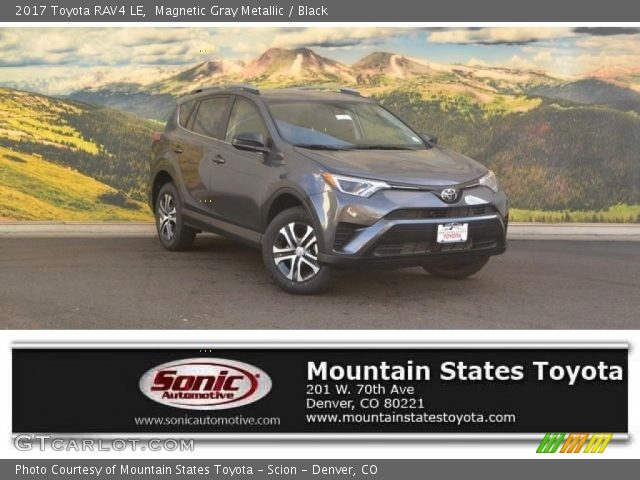2017 Toyota RAV4 LE in Magnetic Gray Metallic