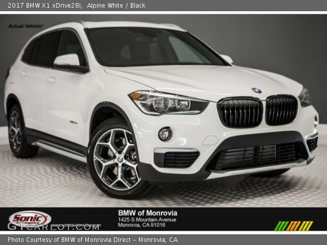 2017 BMW X1 xDrive28i in Alpine White