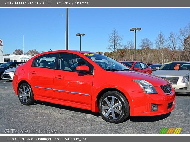 2012 Nissan Sentra 2.0 SR in Red Brick