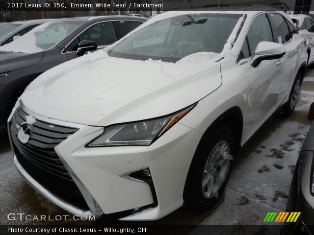 2017 Lexus RX 350 in Eminent White Pearl