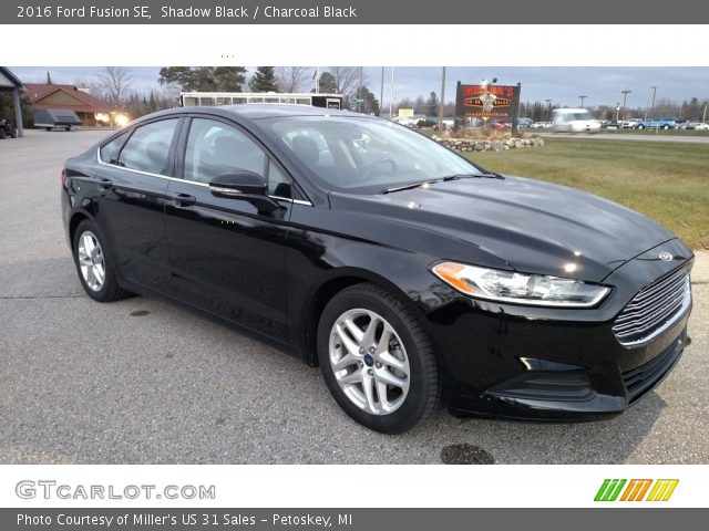 2016 Ford Fusion SE in Shadow Black