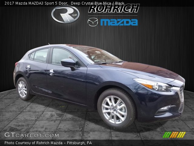 2017 Mazda MAZDA3 Sport 5 Door in Deep Crystal Blue Mica