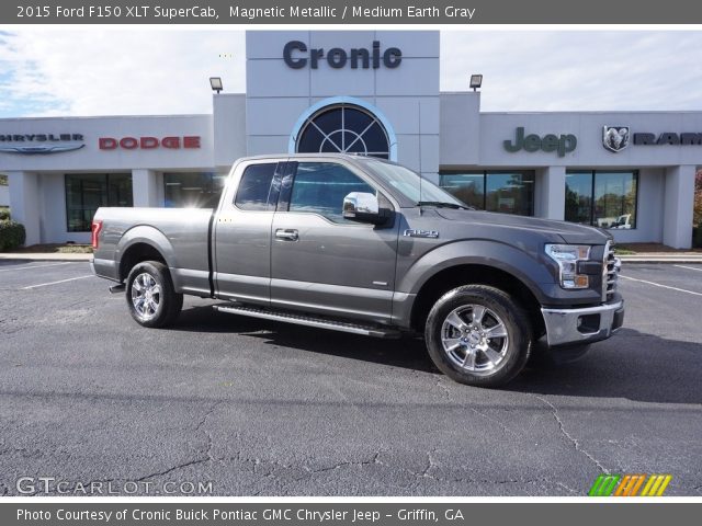2015 Ford F150 XLT SuperCab in Magnetic Metallic