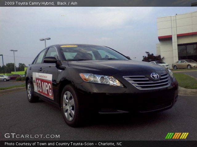 2009 Toyota Camry Hybrid in Black