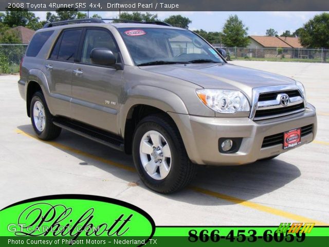 2008 Toyota 4Runner SR5 4x4 in Driftwood Pearl