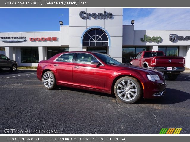2017 Chrysler 300 C in Velvet Red