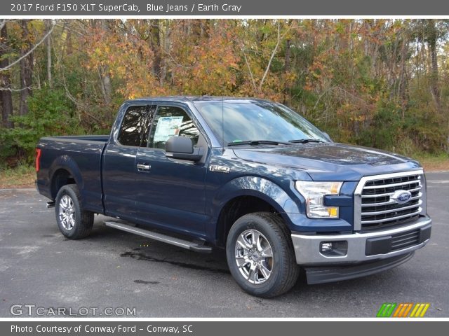 2017 Ford F150 XLT SuperCab in Blue Jeans