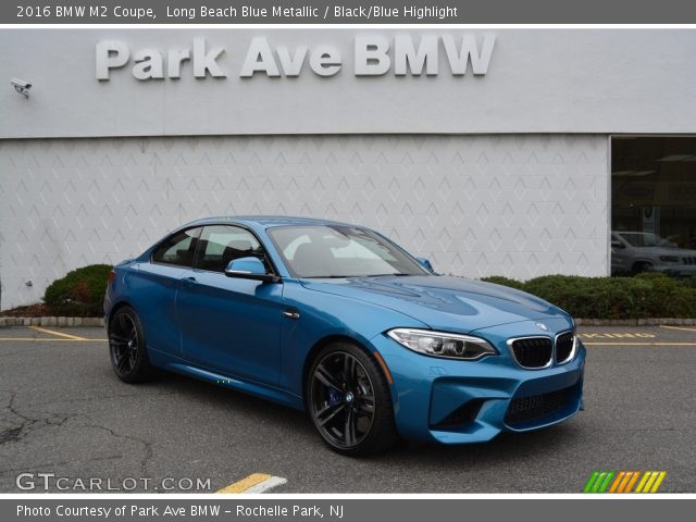 2016 BMW M2 Coupe in Long Beach Blue Metallic