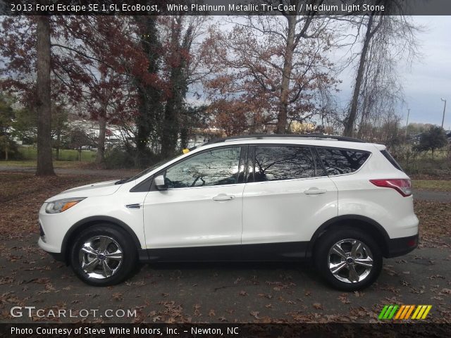 2013 Ford Escape SE 1.6L EcoBoost in White Platinum Metallic Tri-Coat