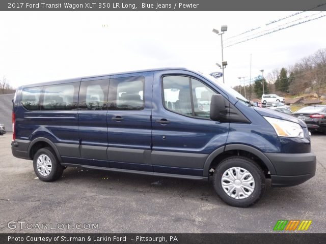 2017 Ford Transit Wagon XLT 350 LR Long in Blue Jeans