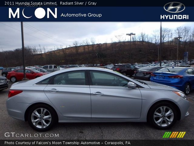 2011 Hyundai Sonata Limited in Radiant Silver