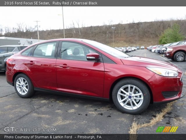 2016 Ford Focus SE Sedan in Ruby Red