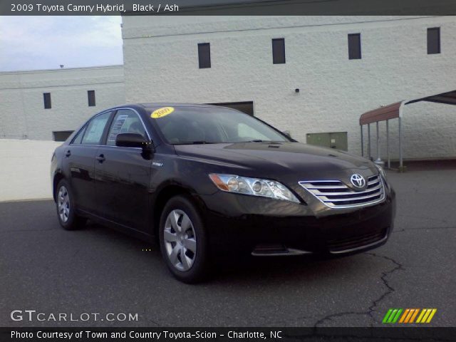 2009 Toyota Camry Hybrid in Black