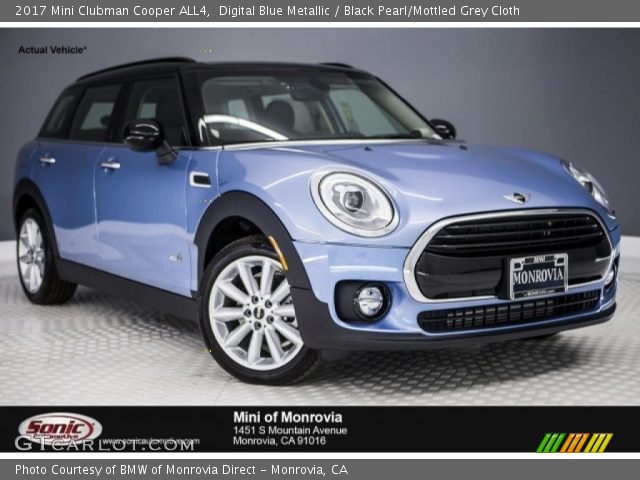 2017 Mini Clubman Cooper ALL4 in Digital Blue Metallic