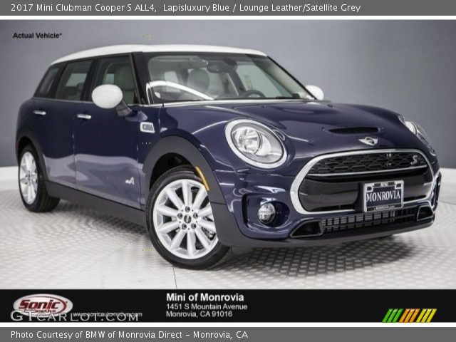 2017 Mini Clubman Cooper S ALL4 in Lapisluxury Blue