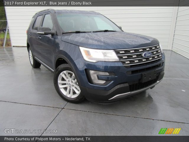 2017 Ford Explorer XLT in Blue Jeans