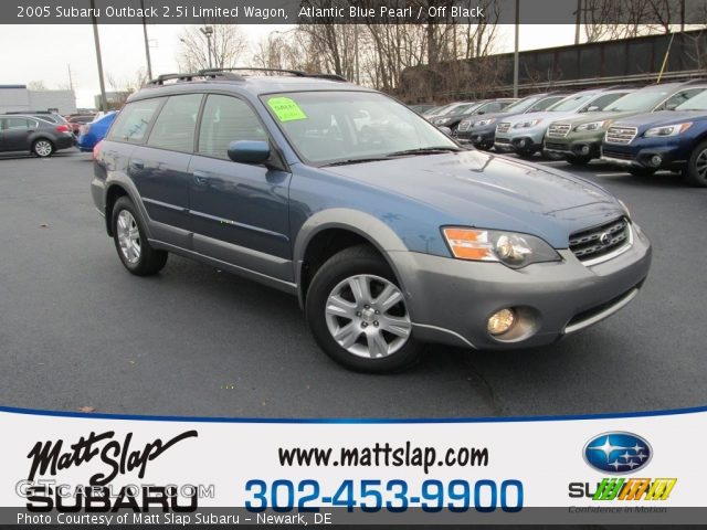 2005 Subaru Outback 2.5i Limited Wagon in Atlantic Blue Pearl