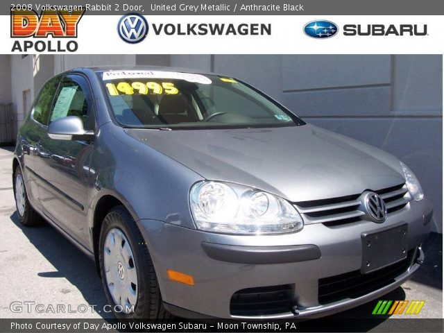 2008 Volkswagen Rabbit 2 Door in United Grey Metallic