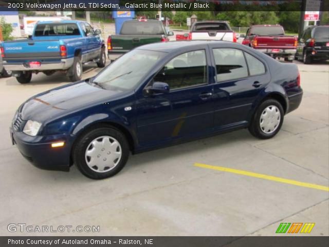 2003 Volkswagen Jetta GL TDI Sedan in Galactic Blue Metallic