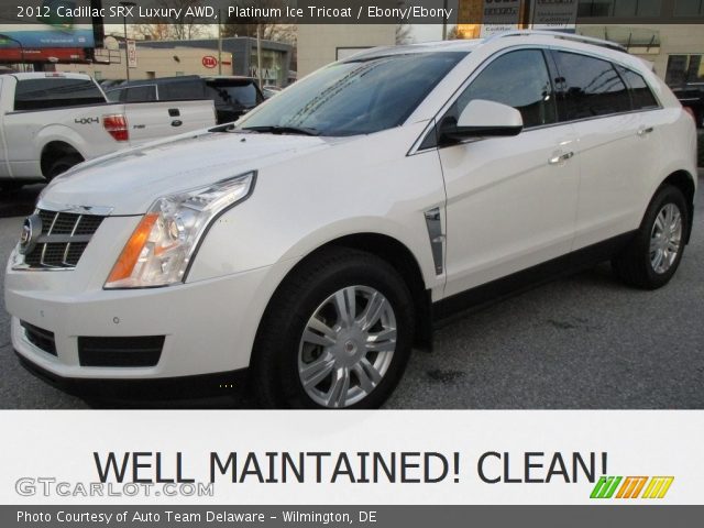 2012 Cadillac SRX Luxury AWD in Platinum Ice Tricoat