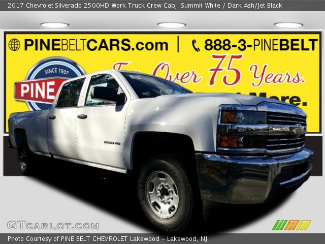 2017 Chevrolet Silverado 2500HD Work Truck Crew Cab in Summit White