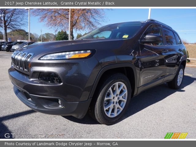2017 Jeep Cherokee Latitude in Granite Crystal Metallic