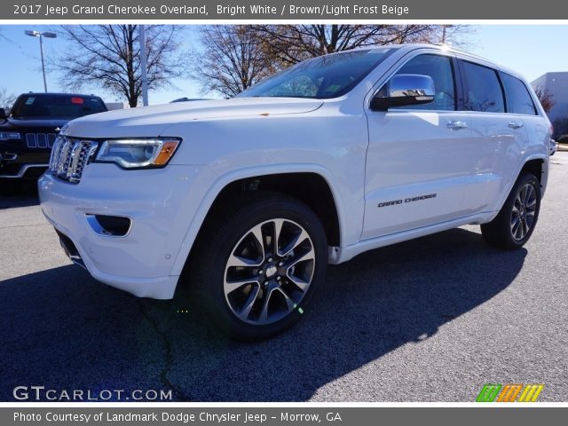 2017 Jeep Grand Cherokee Overland in Bright White
