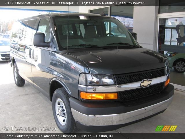 2017 Chevrolet Express 2500 Passenger LT in Cyber Gray Metallic